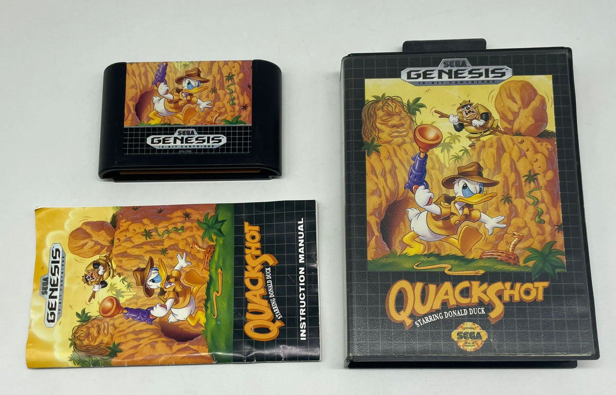 Quackshot Starring Donald Duck für Sega Mega Drive mit OVP