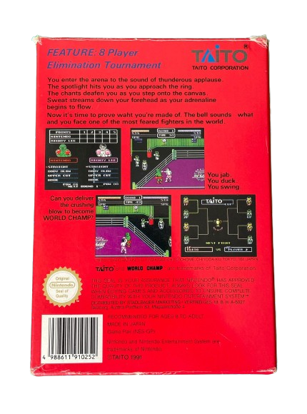 World Champ für Nintendo NES mit OVP – Bild 3