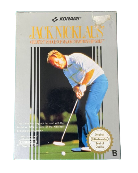 Jack Nicklaus' Greatest 18 Holes of Major Championship Golf für Nintendo NES mit OVP