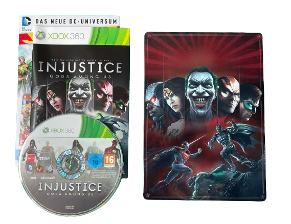 Injustice: Gods Among Us für Xbox 360 mit OVP