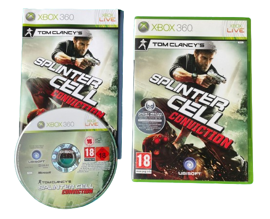 Tom Clancy's Splinter Cell: Conviction für Xbox 360 mit OVP