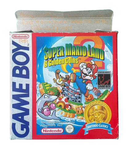 Super Mario Land 2: Six Golden Coins mit OVP - Game Boy