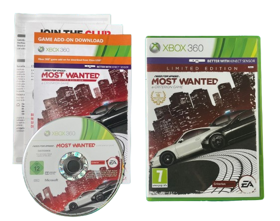 Need for Speed: Most Wanted - Limited Edition für Xbox 360 mit OVP