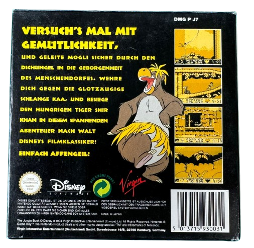 Disney's Das Dschungelbuch / The Jungle Book OVP