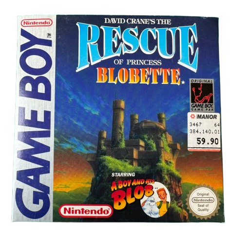 David Crane's The Rescue of Princess Blobette OVP