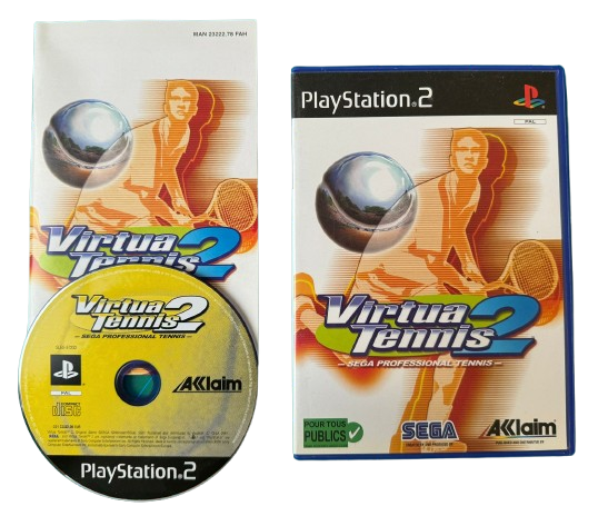 Virtua Tennis 2 für PlayStation 2 mit OVP