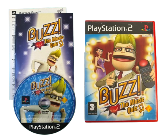 Buzz!: The Music Quiz für PlayStation 2 mit OVP
