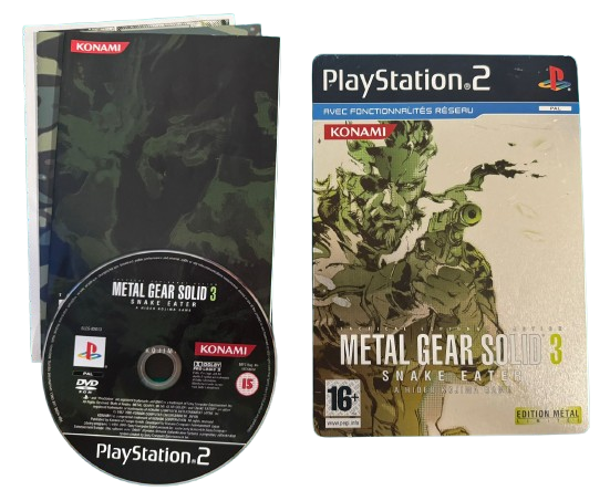 Metal Gear Solid 3: Snake Eater OVP *Steelbook*