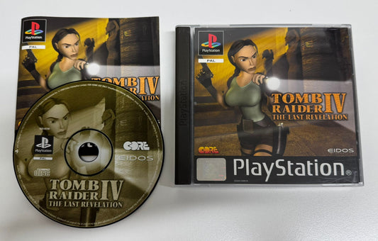 Tomb Raider IV: The Last Revelation OVP PS1