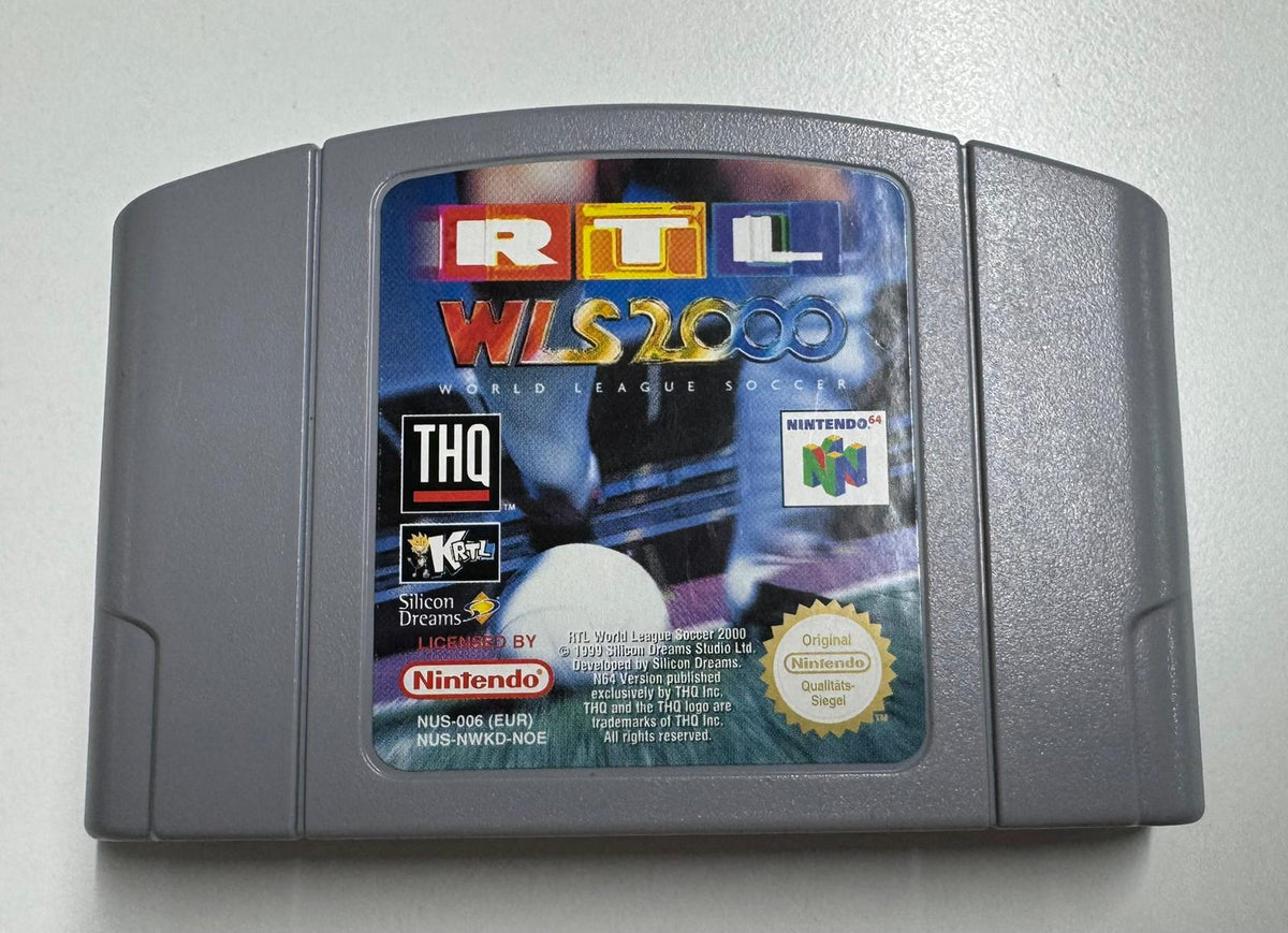 RTL World League Soccer 2000 für Nintendo 64 als Modul