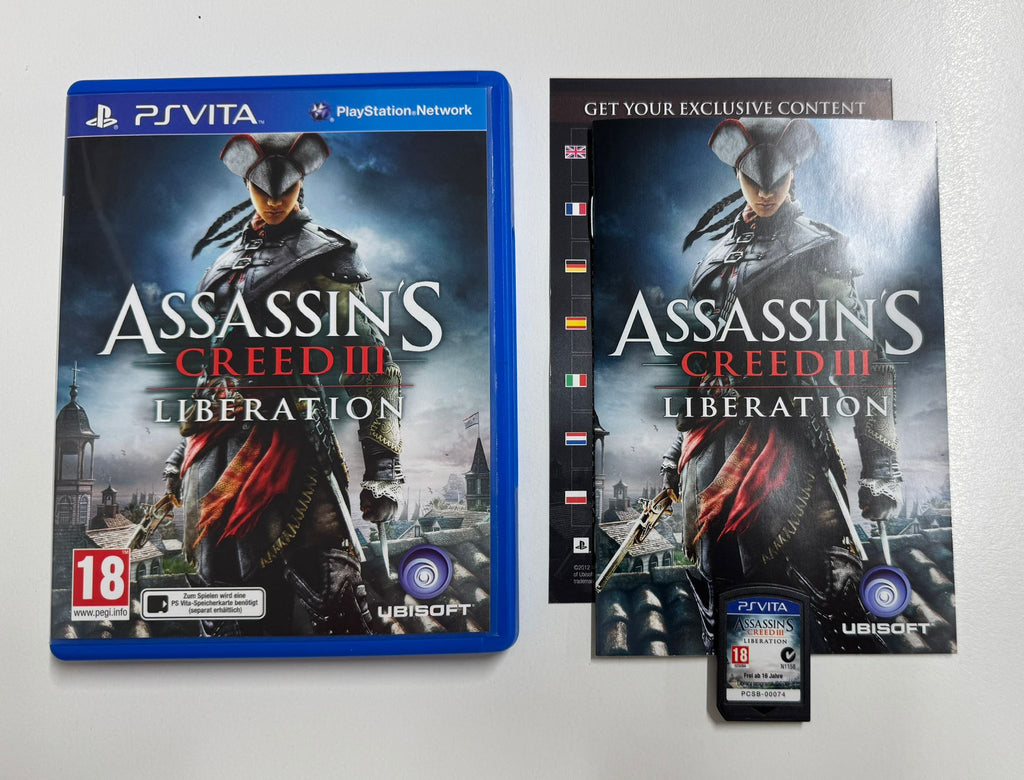 Assassin's Creed III: Liberation für PlayStation Vita mit OVP