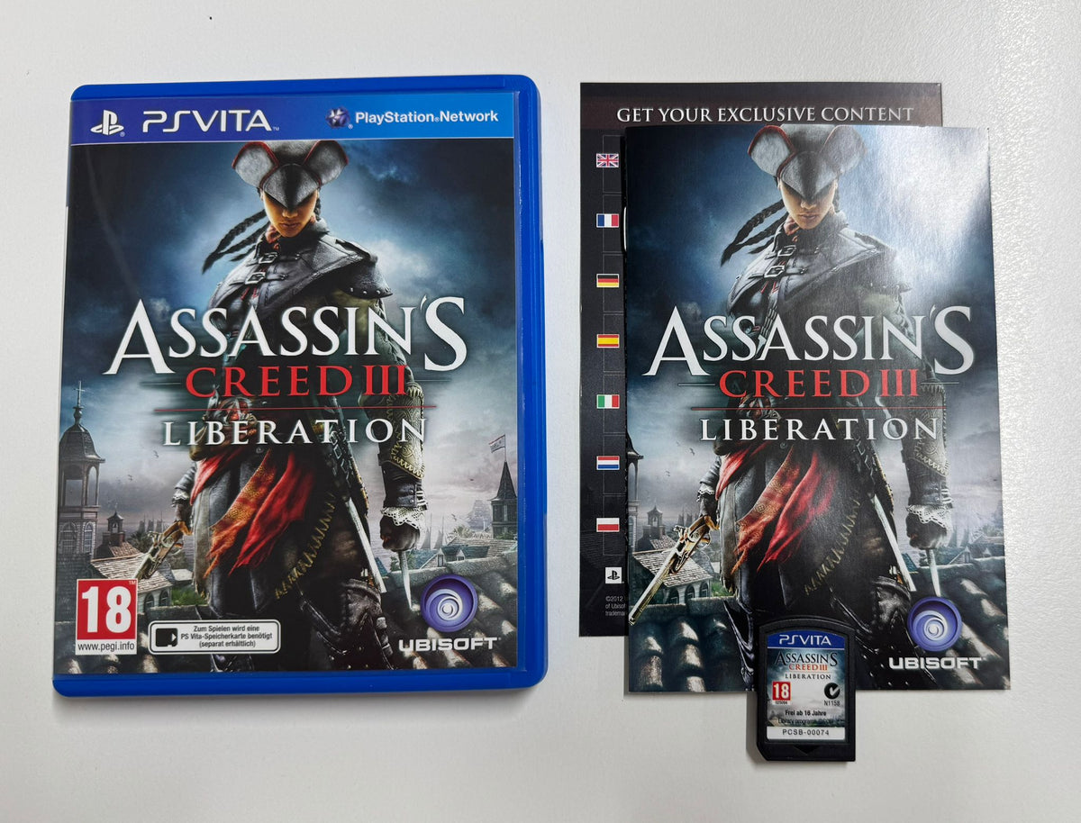 Assassin's Creed III: Liberation für PlayStation Vita mit OVP