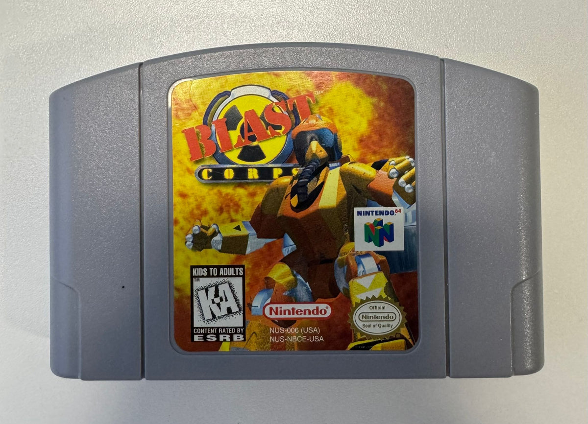 Blast Corps für Nintendo 64 (US-Version) als Modul