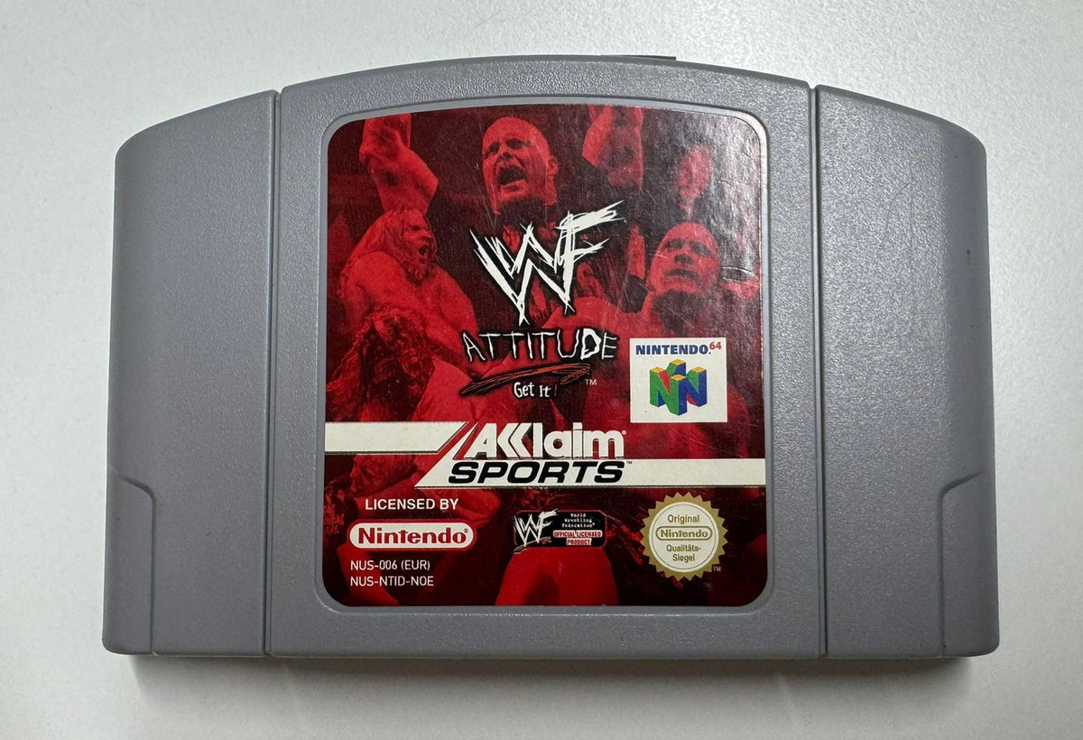 WWF Attitude für Nintendo 64 als Modul