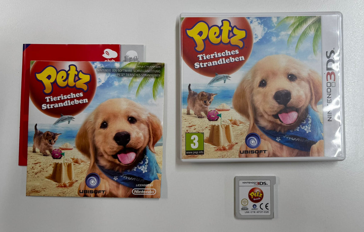 Petz Tierisches Strandleben für Nintendo 3DS mit OVP
