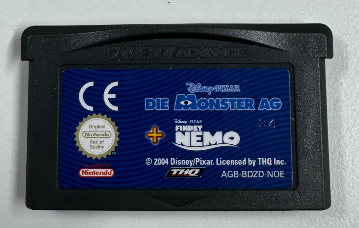 2 in 1: Die Monster AG + Findet Nemo für Game Boy Advance als Modul
