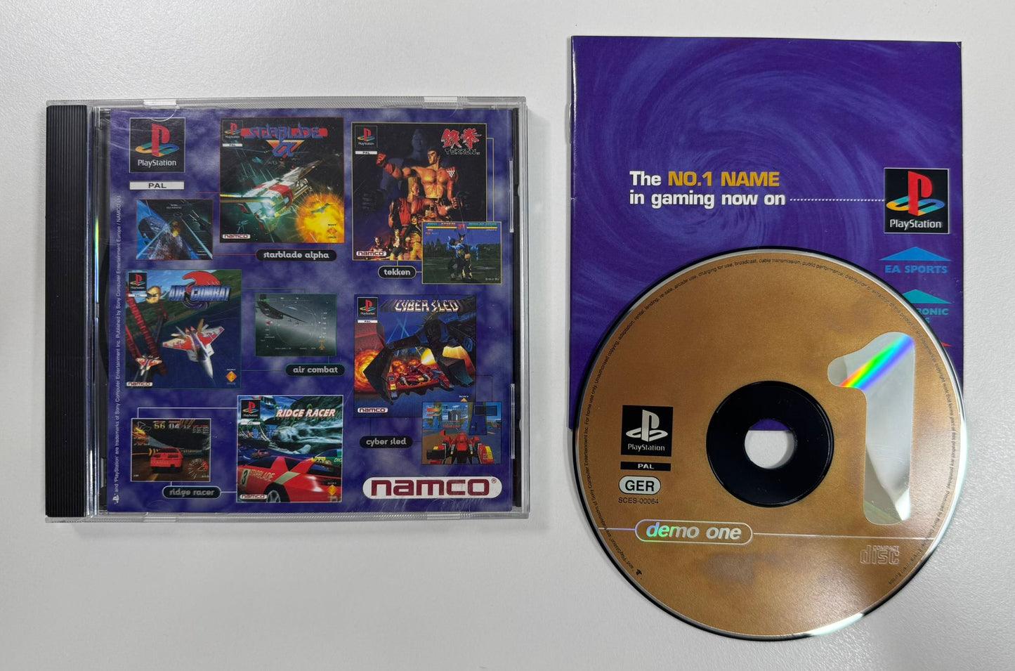 NAMCO Demo ONE PS1 OVP
