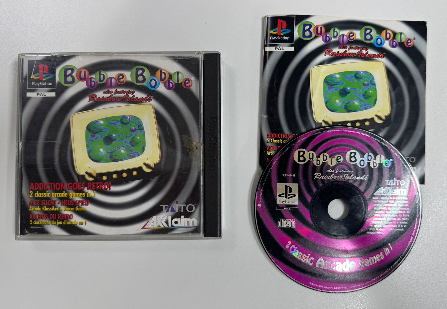 Bubble Bobble also featuring: Rainbow Islands OVP