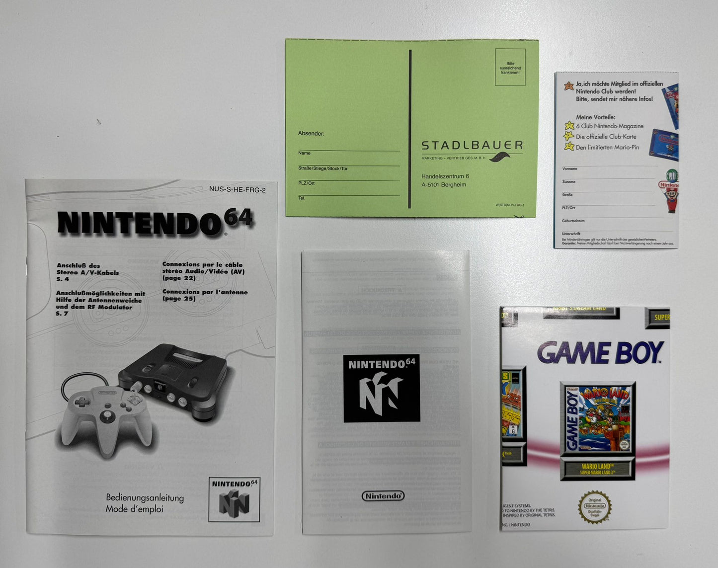 Nintendo 64 Konsole Schwarz OVP