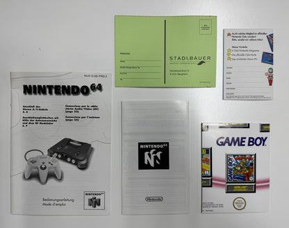 Nintendo 64 Konsole Schwarz OVP