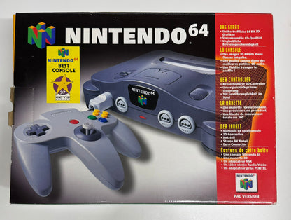 Nintendo 64 Konsole Schwarz OVP