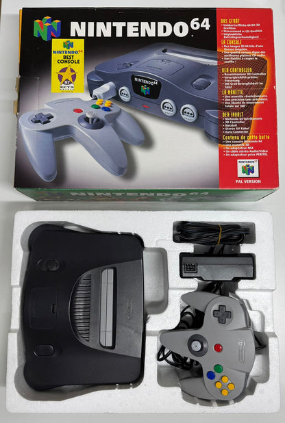Nintendo 64 Konsole Schwarz OVP