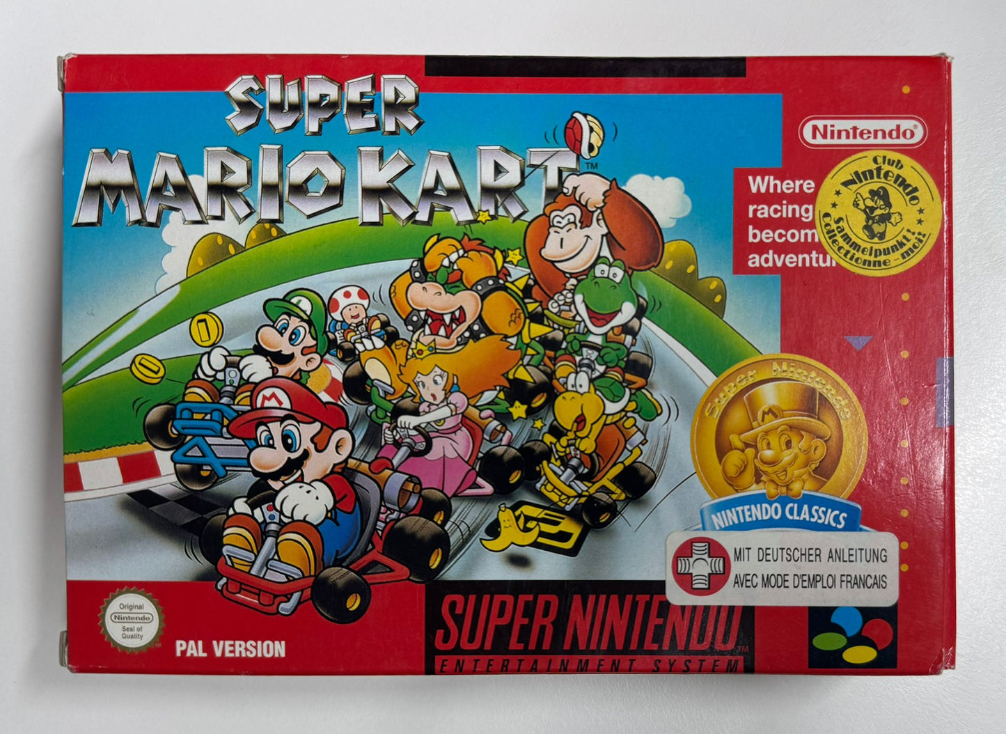 Super Mario Kart OVP SNES