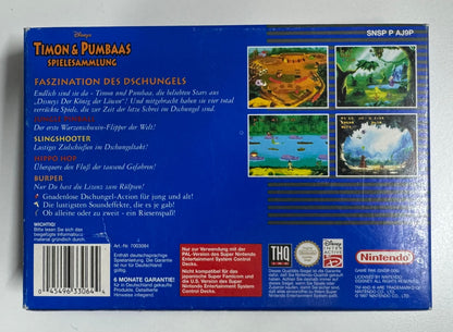 Disney's Timon & Pumbaa's Jungle Games OVP SNES