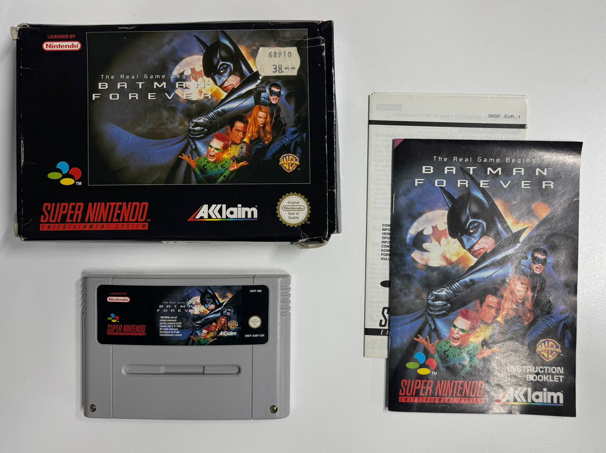 Batman Forever für Super Nintendo (SNES) mit OVP