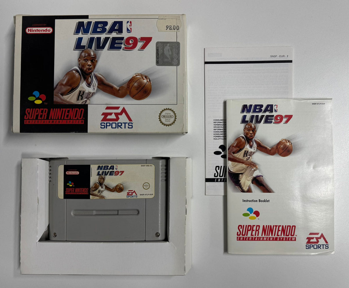 NBA Live 97 für Super Nintendo (SNES) mit OVP