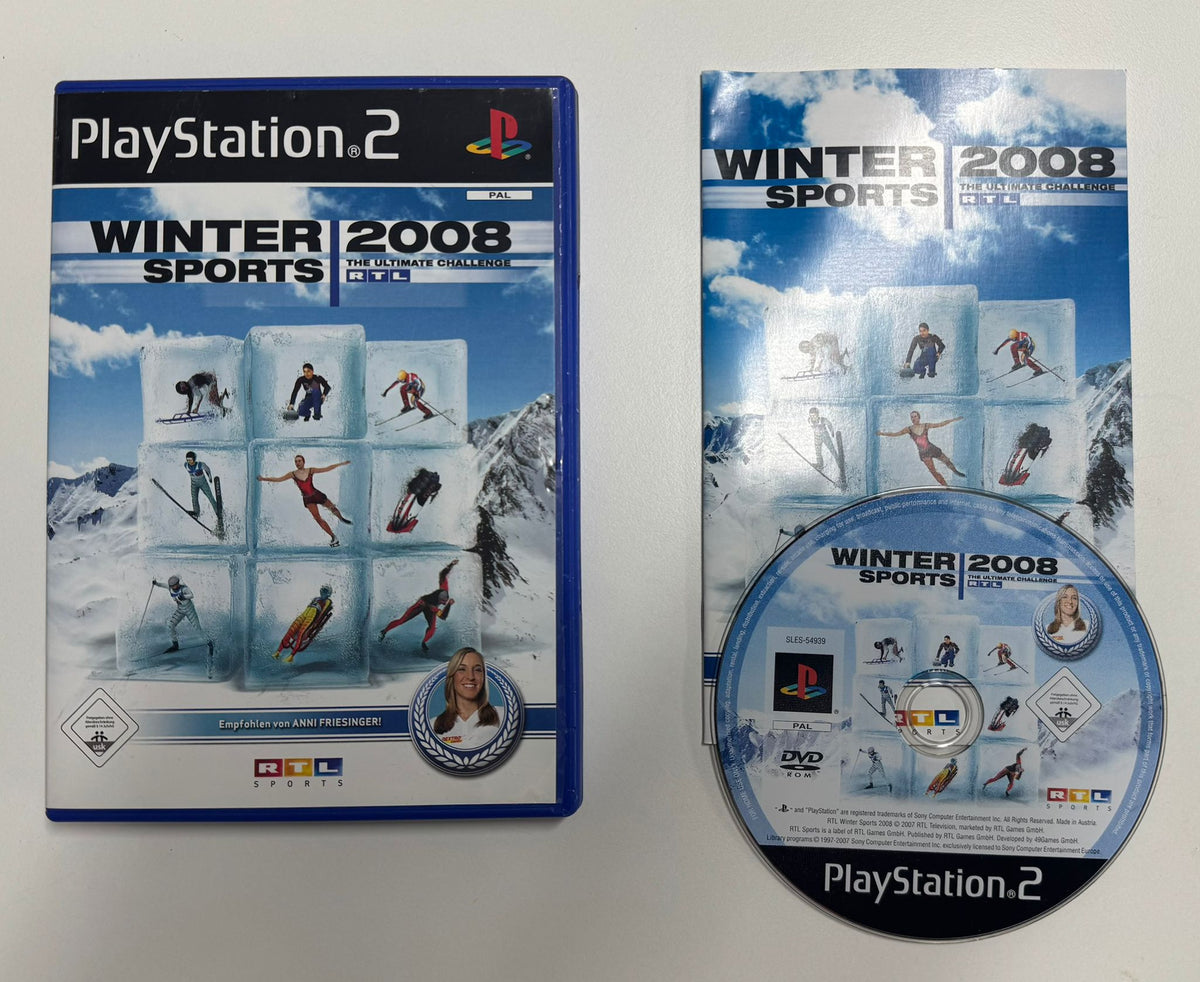 RTL Winter Sports 2008 für PlayStation 2 mit OVP