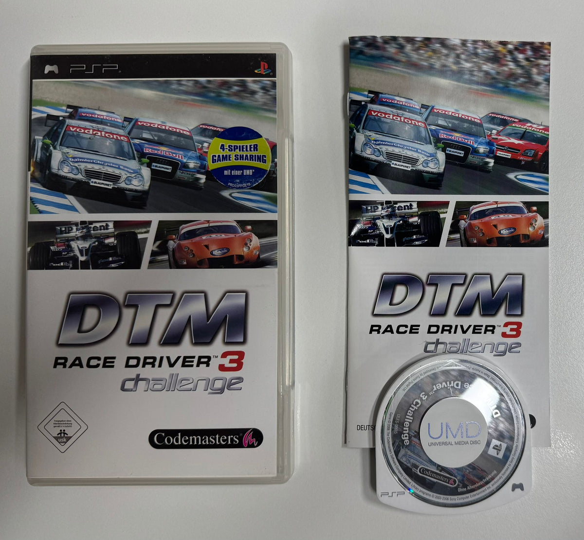 DTM Race Driver 3 für Sony PSP mit OVP