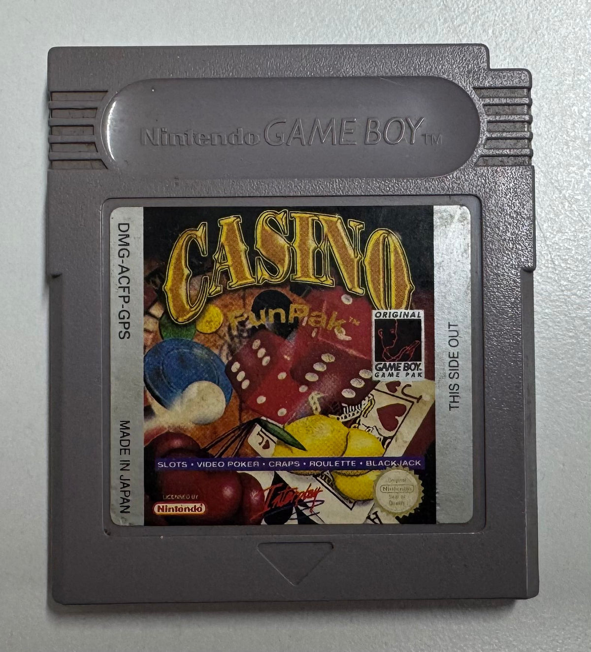 Casino FunPak für Nintendo Game Boy als Modul