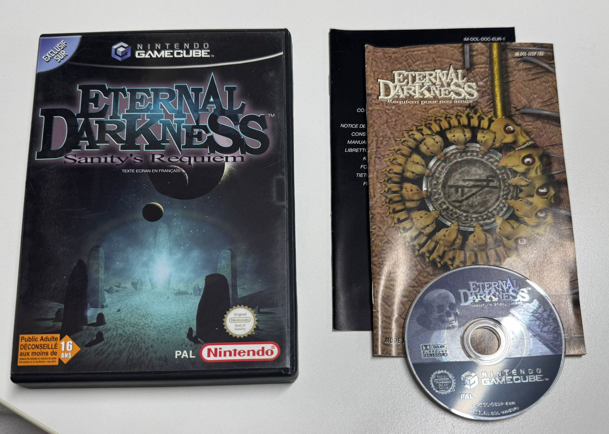 Eternal Darkness: Sanity's Requiem für Nintendo GameCube (französische Version) mit OVP