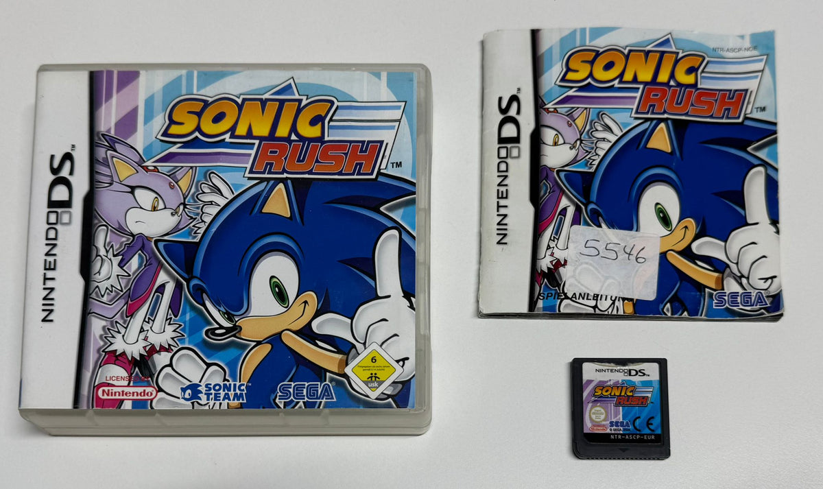 Sonic Rush für Nintendo DS mit OVP