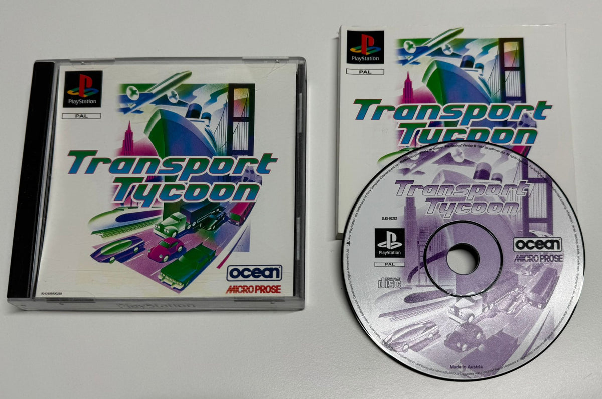 Transport Tycoon für PlayStation 1 mit OVP