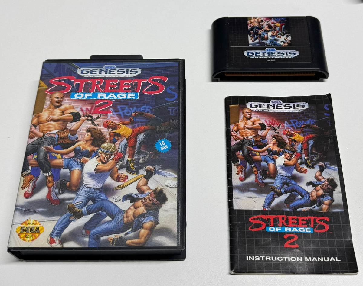 Streets of Rage II für Sega Mega Drive (US-Version) mit OVP