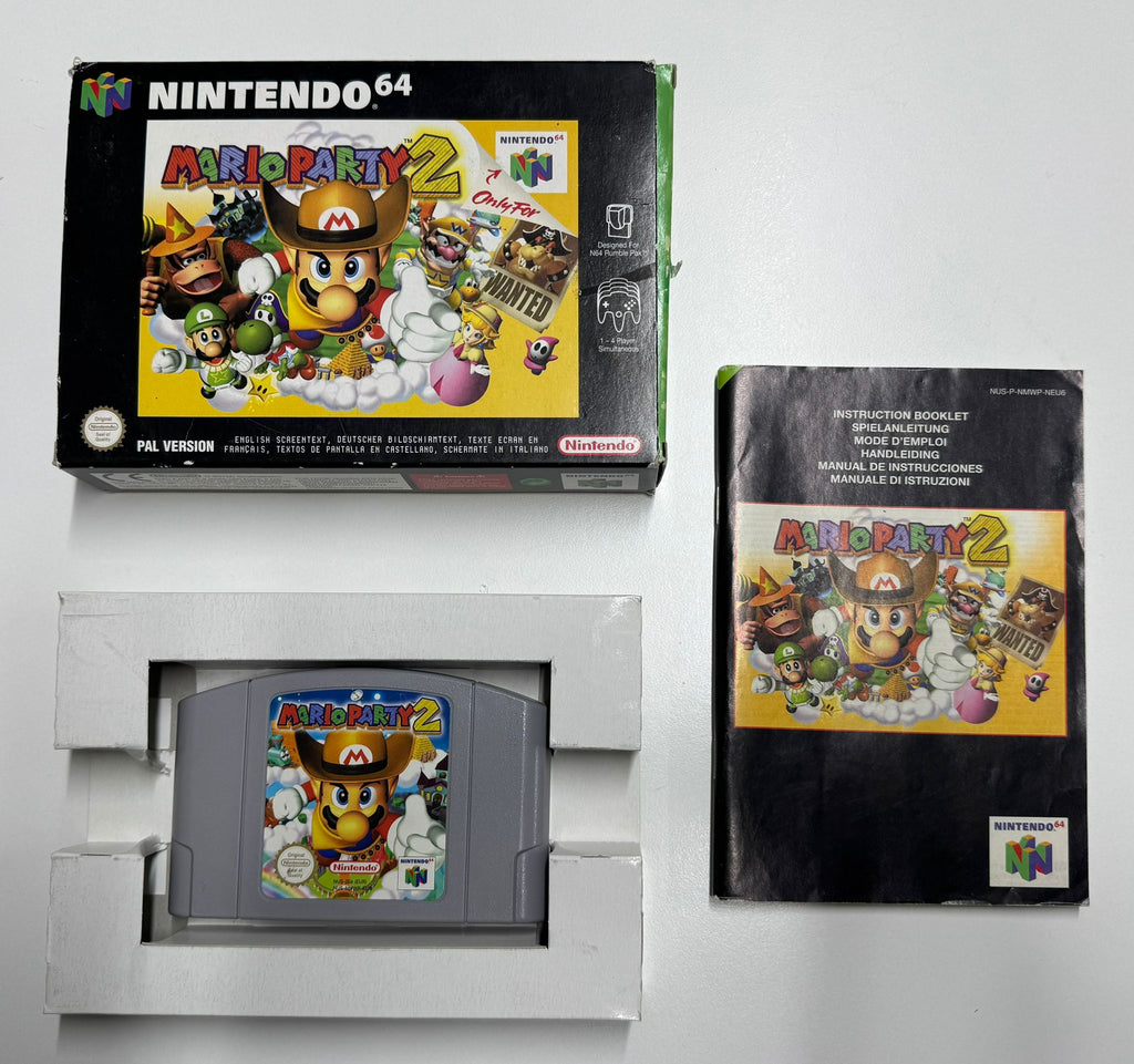 Mario Party 2 für Nintendo 64 mit OVP