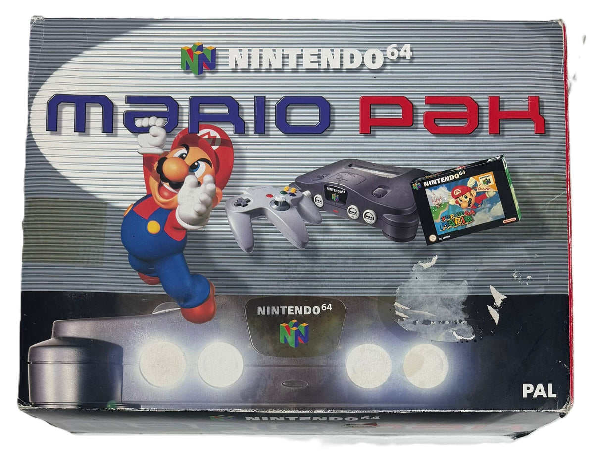 Nintendo 64 Konsole Mario Pak mit OVP