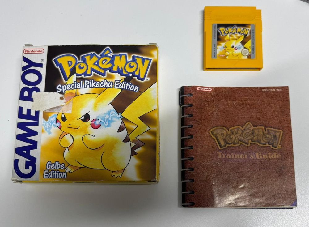 Pokemon Gelbe Edition DE für Nintendo Game Boy mit OVP