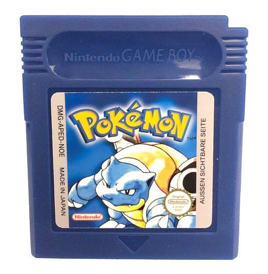 Pokemon Blaue Edition (neue Batterie)