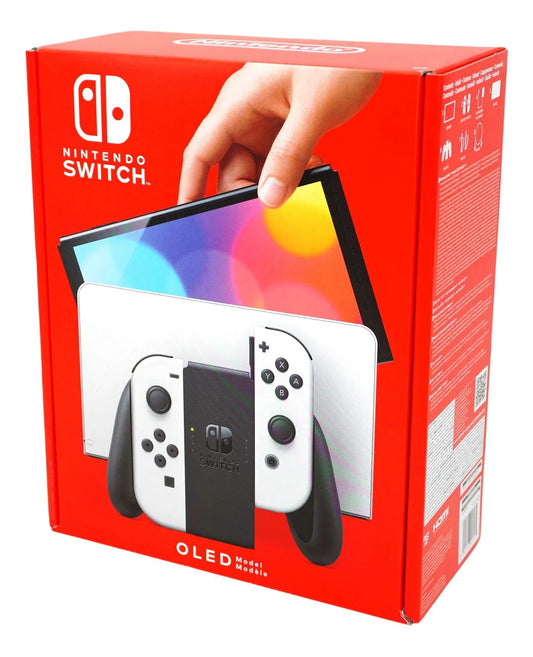 Nintendo Switch (OLED-Modell) - Weiß - neuwertig