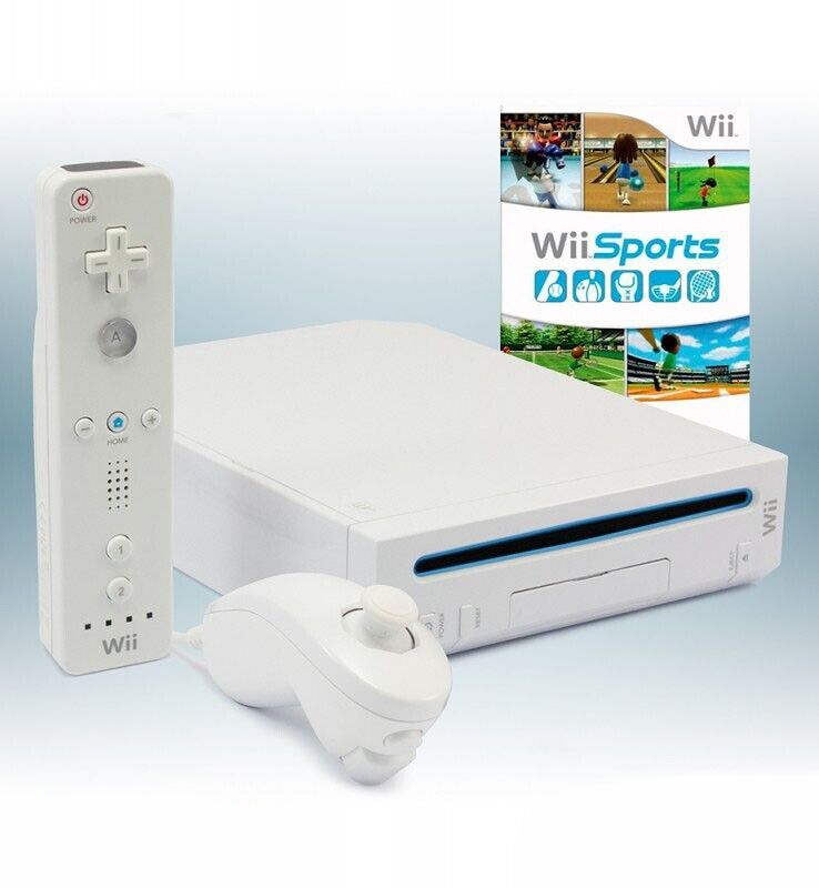 Nintendo Wii - Konsole weiss Sports Pak + Wii Sports OVP