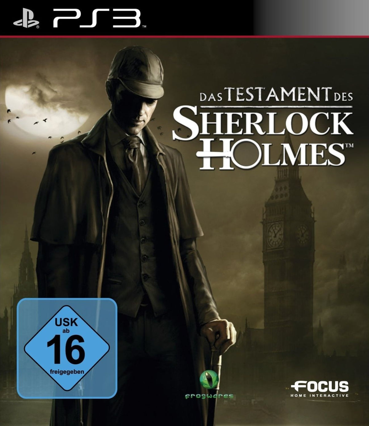 Das Testament des Sherlock Holmes für PlayStation 3 mit OVP