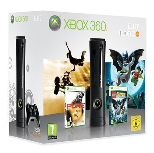 XBOX 360Konsole Elite 120GB LEGO Batman - Pure Edition OVP