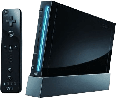 Wii Konsole schwarz 1. Generation