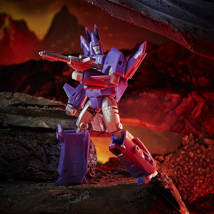 Transformers: War for Cybertron: Kingdom Voyager Cyclonus - Figur 17,5 cm