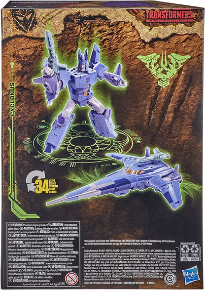 Transformers: War for Cybertron: Kingdom Voyager Cyclonus - Figur 17,5 cm