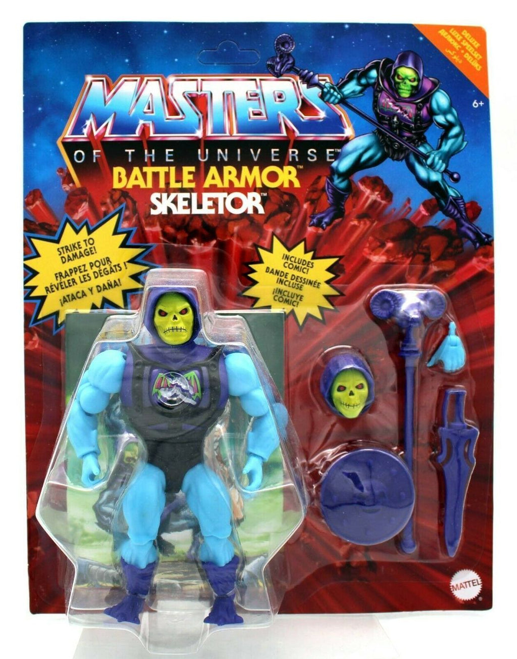 Masters of the Universe Origins 2021 Actionfigur Skeletor Battle Armor (Deluxe)