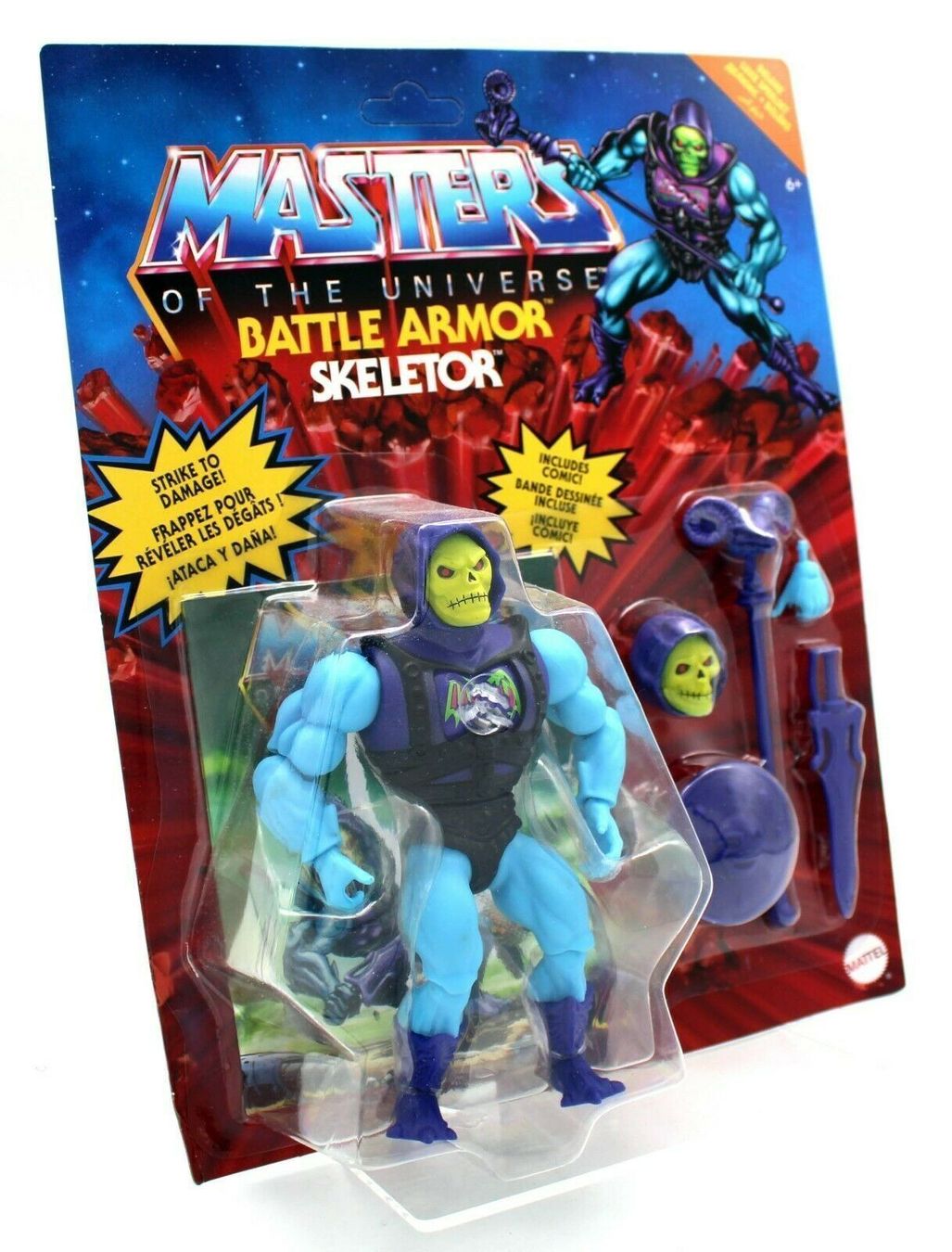 Masters of the Universe Origins 2021 Actionfigur Skeletor Battle Armor (Deluxe)